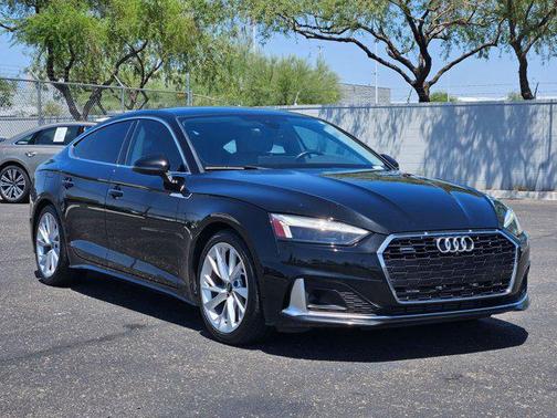 Brilliant Black 2022 Audi A5 Sportback Premium Plus