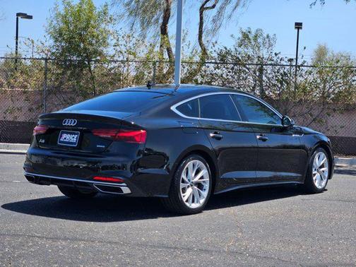 Brilliant Black 2022 Audi A5 Sportback Premium Plus