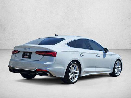 Glacier White Metallic 2023 Audi A5 Sportback 45 S Line Premium