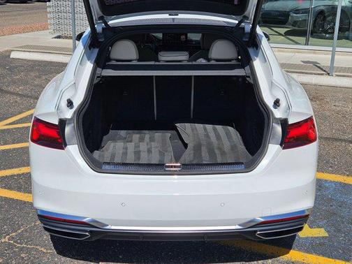Glacier White Metallic 2023 Audi A5 Sportback 45 S Line Premium