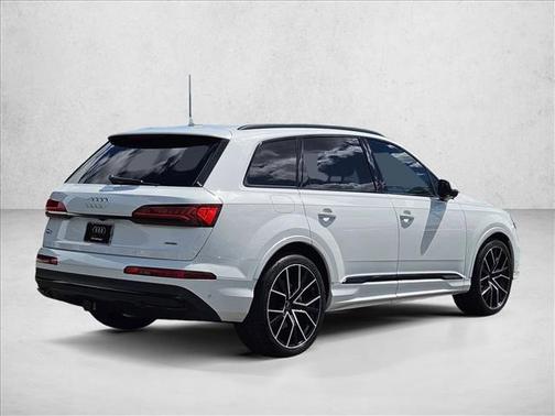 Glacier White Metallic 2023 Audi Q7 55 Prestige