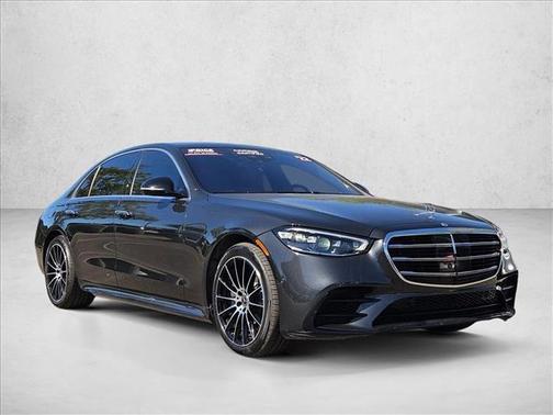 Graphite Grey 2022 Mercedes-Benz S-Class 4MATIC