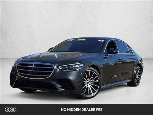 Graphite Grey 2022 Mercedes-Benz S-Class 4MATIC