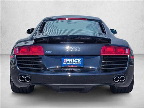Phantom Black Pearl Effect/Lava Gray 2008 Audi R8 2dr Cpe Auto quattro *Ltd Avail*