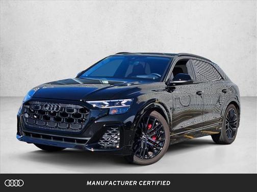 Mythos Black Metallic 2025 Audi SQ8 4.0T Prestige