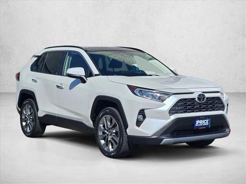 Blizzard Pearl 2019 Toyota RAV4 Limited