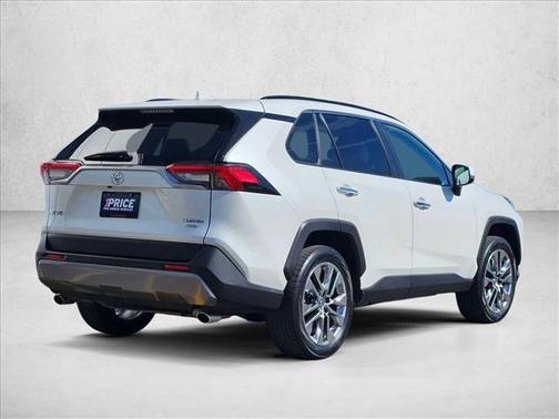 Blizzard Pearl 2019 Toyota RAV4 Limited