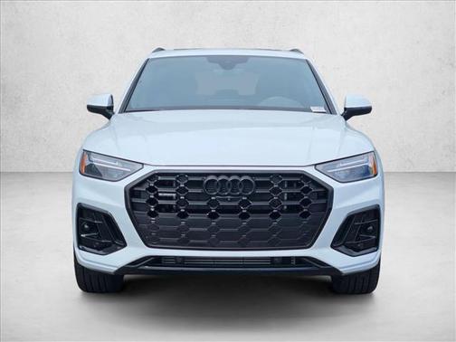 Glacier White Metallic 2025 Audi Q5 55 S line Premium Plus
