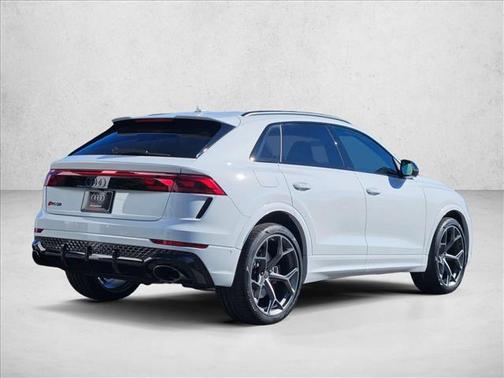 glacier white metallic 2026 Audi RS Q8 4.0T