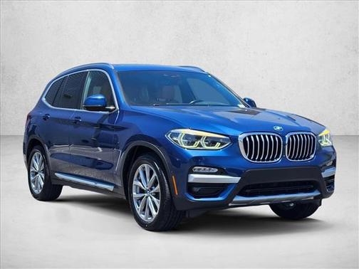 Phytonic Blue Metallic 2019 BMW X3 sDrive30i