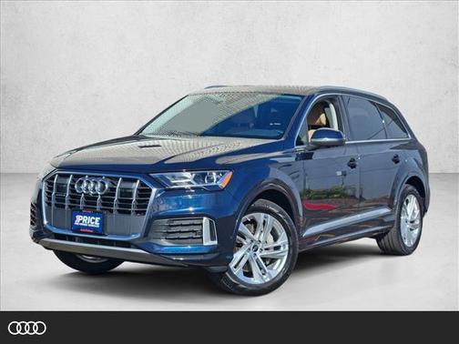 Waitomo Blue Metallic 2023 Audi Q7 45 Premium