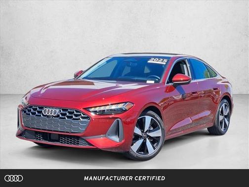 Grenadine Red Metallic 2025 Audi A5 Premium Plus TFSI quattro S tronic