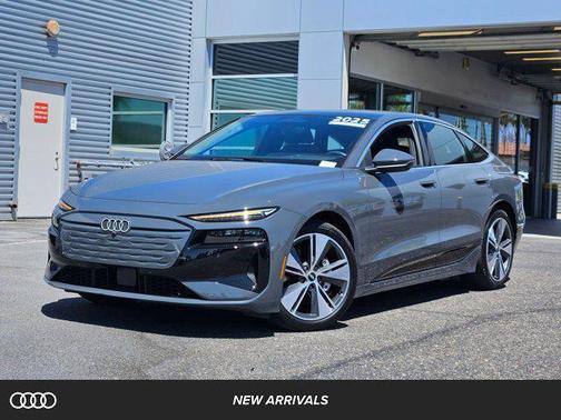 Magnet Gray 2025 Audi A6 e-tron Premium Plus