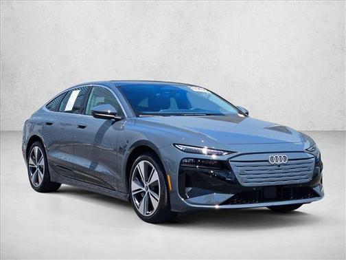 Magnet Gray 2025 Audi A6 e-tron Premium Plus