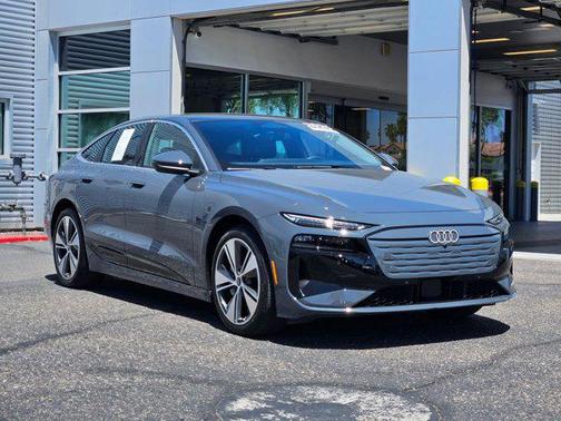 Magnet Gray 2025 Audi A6 e-tron Premium Plus
