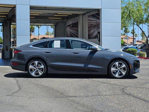 Magnet Gray 2025 Audi A6 e-tron Premium Plus