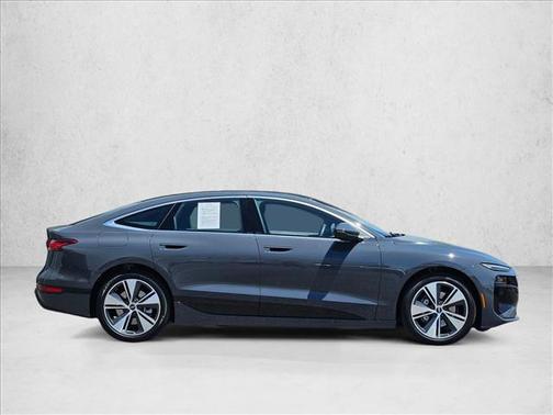 Magnet Gray 2025 Audi A6 e-tron Premium Plus