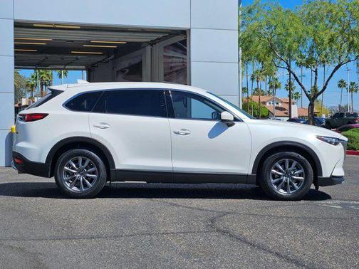 Snowflake White Pearl Mica 2021 Mazda CX-9 Touring