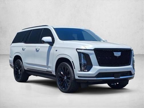 Crystal White Tricoat 2025 Cadillac Escalade Sport