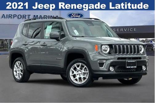 Sting Gray Clearcoat 2021 Jeep Renegade LATITUDE