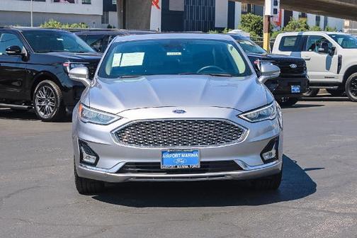 ICONIC SILVER 2020 Ford Fusion TITANIUM