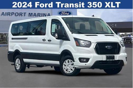 OXFORD WHITE 2024 Ford Transit-350 XLT