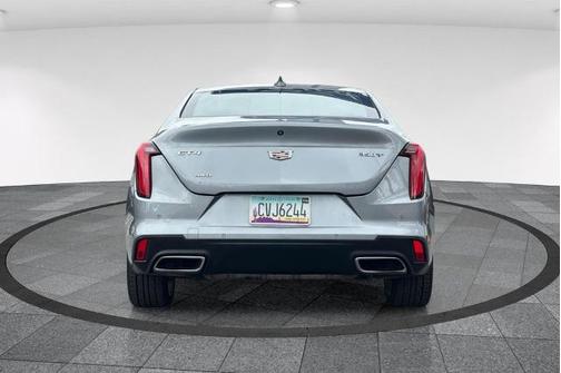 Silver Metallic 2024 Cadillac CT4 PREMIUM LUXURY