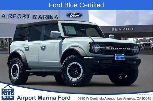 CACTUS GRAY 2024 Ford Bronco OUTER BANKS