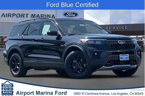 AGATE BLACK METALLIC 2023 Ford Explorer TIMBERLINE