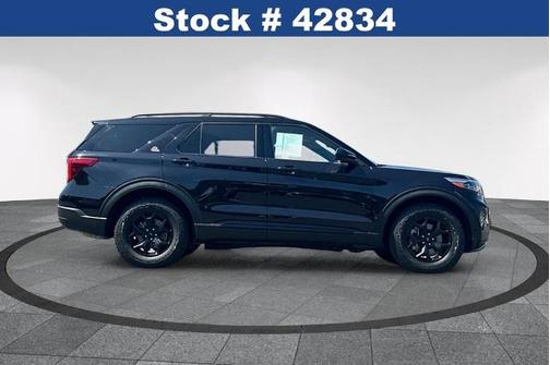 AGATE BLACK METALLIC 2023 Ford Explorer TIMBERLINE