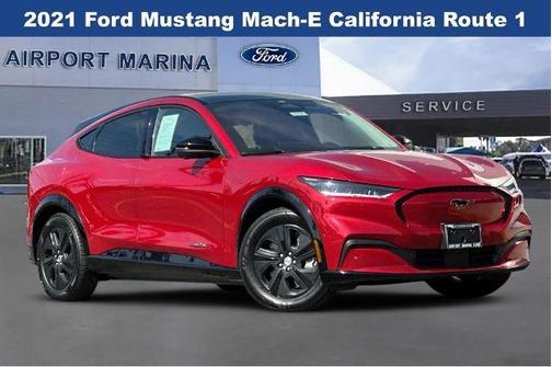 RAPID RED MET TINTED CC 2021 Ford Mustang Mach-E CALIFORNIA ROUTE 1