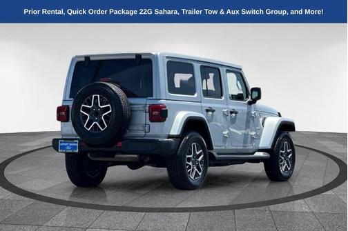 Silver Zynith Clearcoat 2024 Jeep Wrangler SAHARA