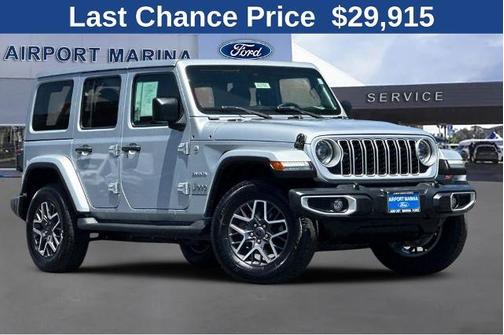 Silver Zynith Clearcoat 2024 Jeep Wrangler SAHARA