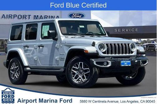Silver Zynith Clearcoat 2024 Jeep Wrangler SAHARA