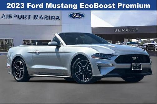 ICONIC SILVER METALLIC 2023 Ford Mustang ECOBOOST PREMIUM