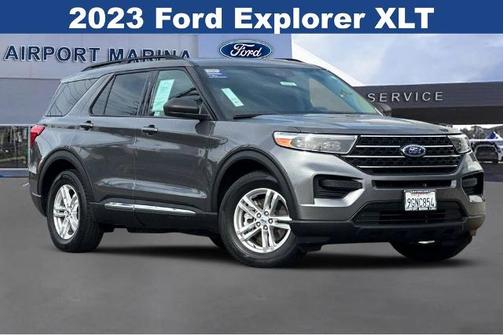 CARBONIZED GRAY METALLIC 2023 Ford Explorer XLT