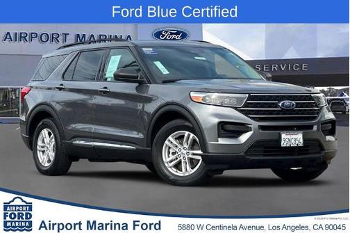 CARBONIZED GRAY METALLIC 2023 Ford Explorer XLT
