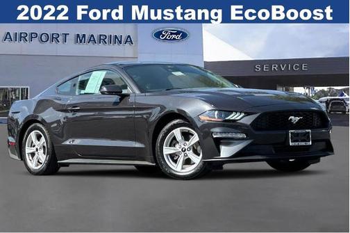 DARK MATTER GRAY METALLIC 2022 Ford Mustang ECOBOOST