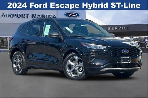 AGATE BLACK METALLIC 2024 Ford Escape ST-LINE