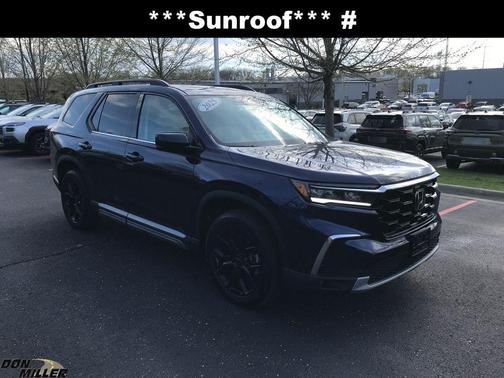 Obsidian Blue Pearl 2025 Honda Pilot Touring