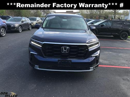 Obsidian Blue Pearl 2025 Honda Pilot Touring