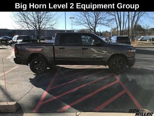 Granite Crystal Clearcoat Metallic 2026 RAM 1500 Big Horn