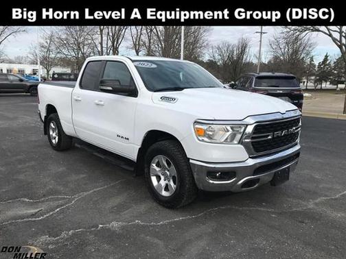 Bright White Clearcoat 2022 RAM 1500 Big Horn