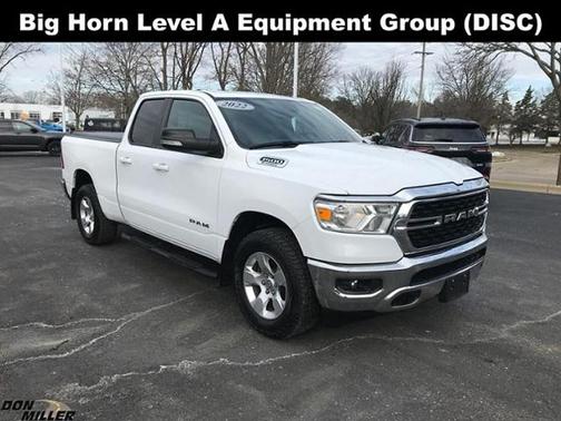 Bright White Clearcoat 2022 RAM 1500 Big Horn
