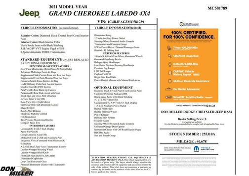 2021 Jeep Grand Cherokee Laredo X