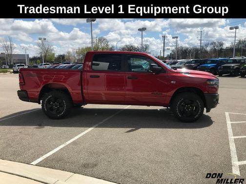 Molten Red Pearlcoat 2026 RAM 1500 Tradesman