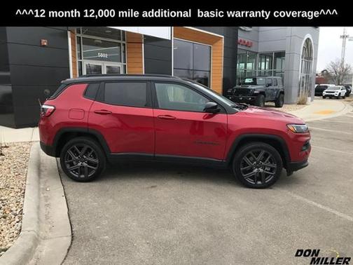 Red 2026 Jeep Compass Limited Altitude