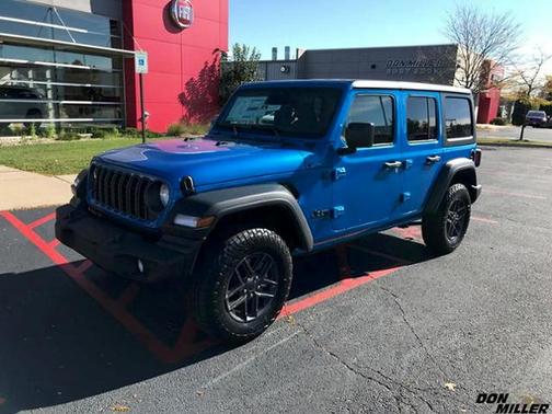 Hydro Blue Pearlcoat 2026 Jeep Wrangler Sport