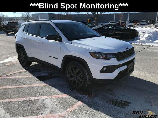 Bright White Clearcoat 2026 Jeep Compass Latitude