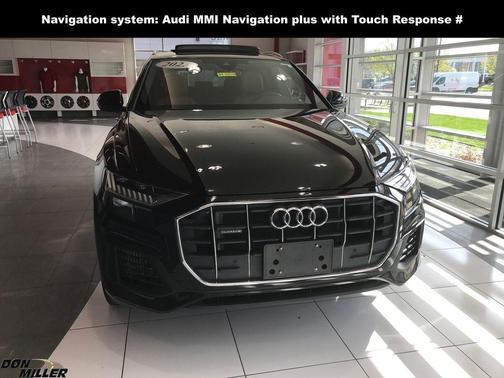 Mythos Black Metallic 2023 Audi Q8 55 Premium